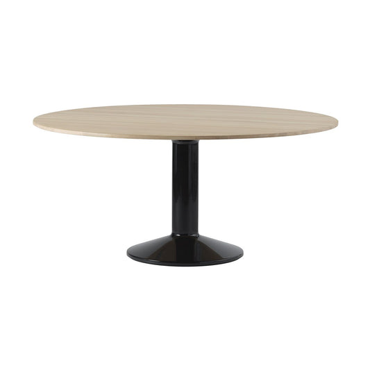 Muuto Midst pelarbord Ø160 cm Oiled Oak-Black