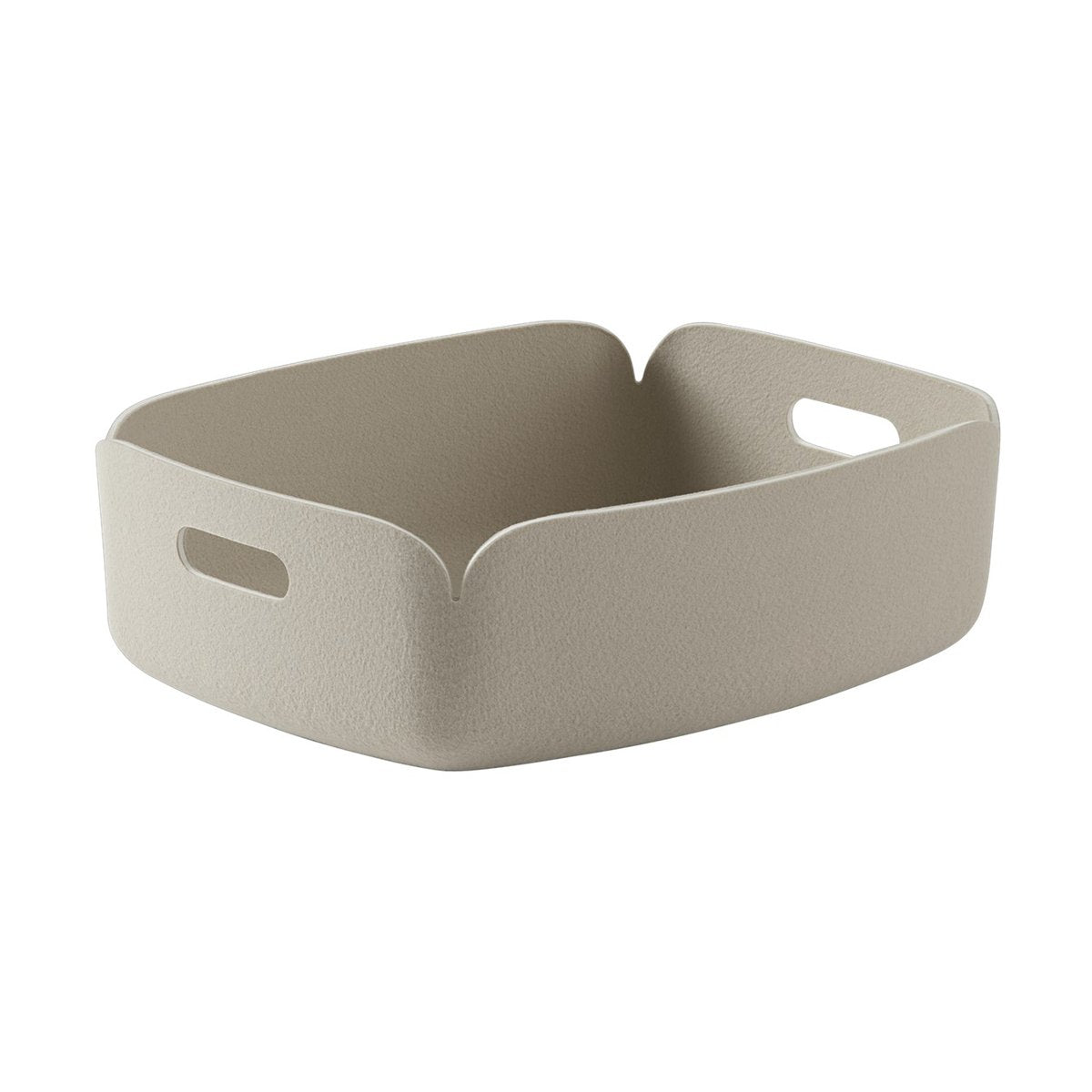 Muuto Restore tray förvaringskorg låg Sand