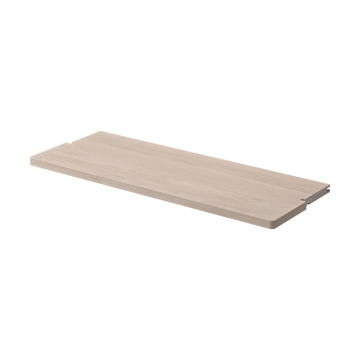 Massproductions Gridlock Deep Shelf W800 hyllplan Natural Ash