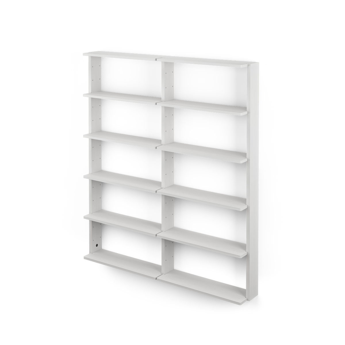 Massproductions Gridlock - T2-A12-0 vägghylla White stained Ash