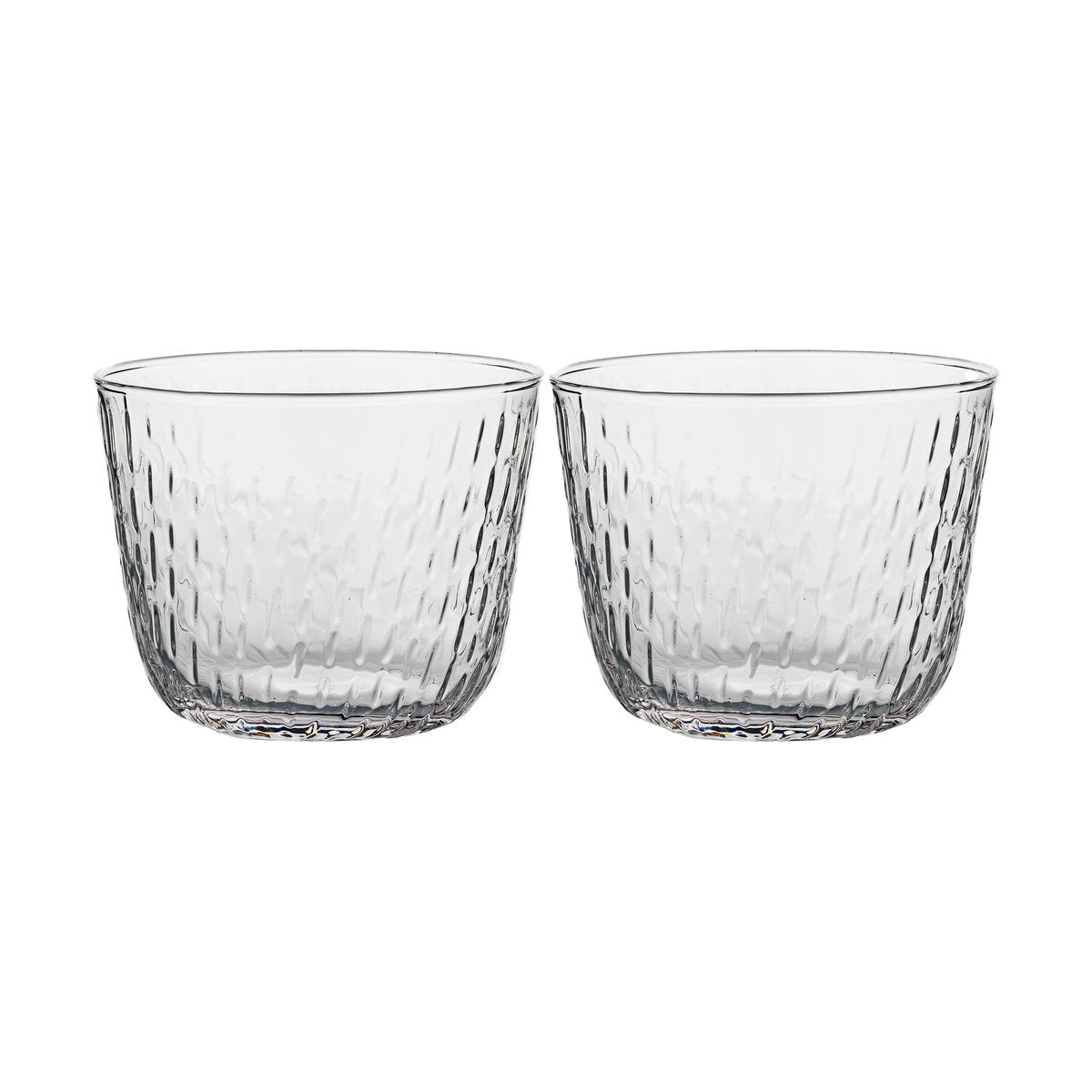 Marimekko Syksy dricksglas 2 dl 2-pack Clear