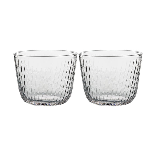 Marimekko Syksy dricksglas 2 dl 2-pack Clear