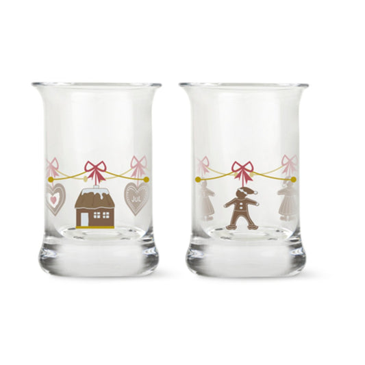 Holmegaard Holmegaard Christmas julsnapsglas 2-pack 2023