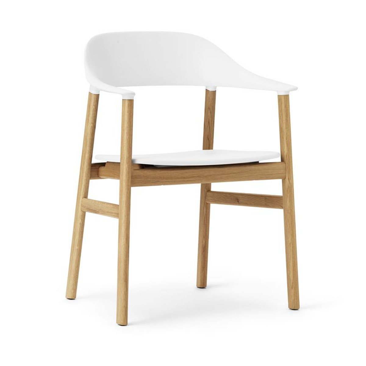 Normann Copenhagen Herit karmstol ek White