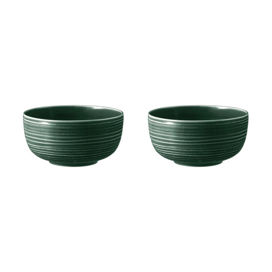 Seltmann Weiden Terra skål Ø17,7 cm 2-pack Moss Green