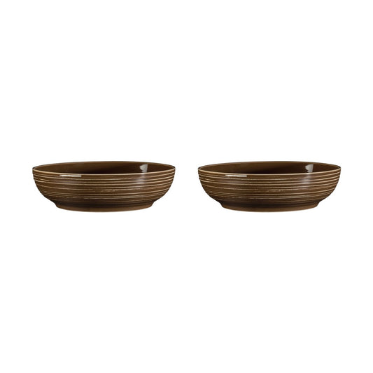 Seltmann Weiden Terra skål Ø25,5 cm 2-pack Earth Brown