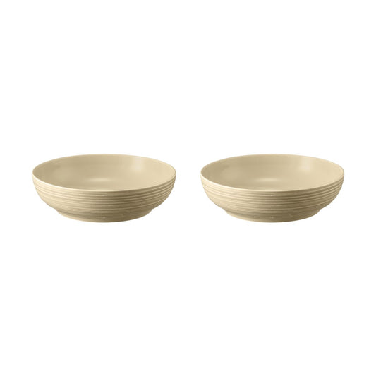 Seltmann Weiden Terra skål Ø25,5 cm 2-pack Sand Beige