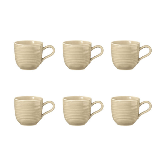 Seltmann Weiden Terra espressokopp 9 cl 6-pack Sand Beige