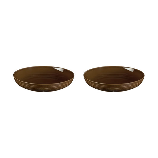 Seltmann Weiden Terra skål Ø28 cm 2-pack Earth Brown