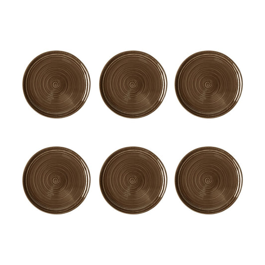 Seltmann Weiden Terra tallrik Ø17,7 cm 6-pack Earth Brown