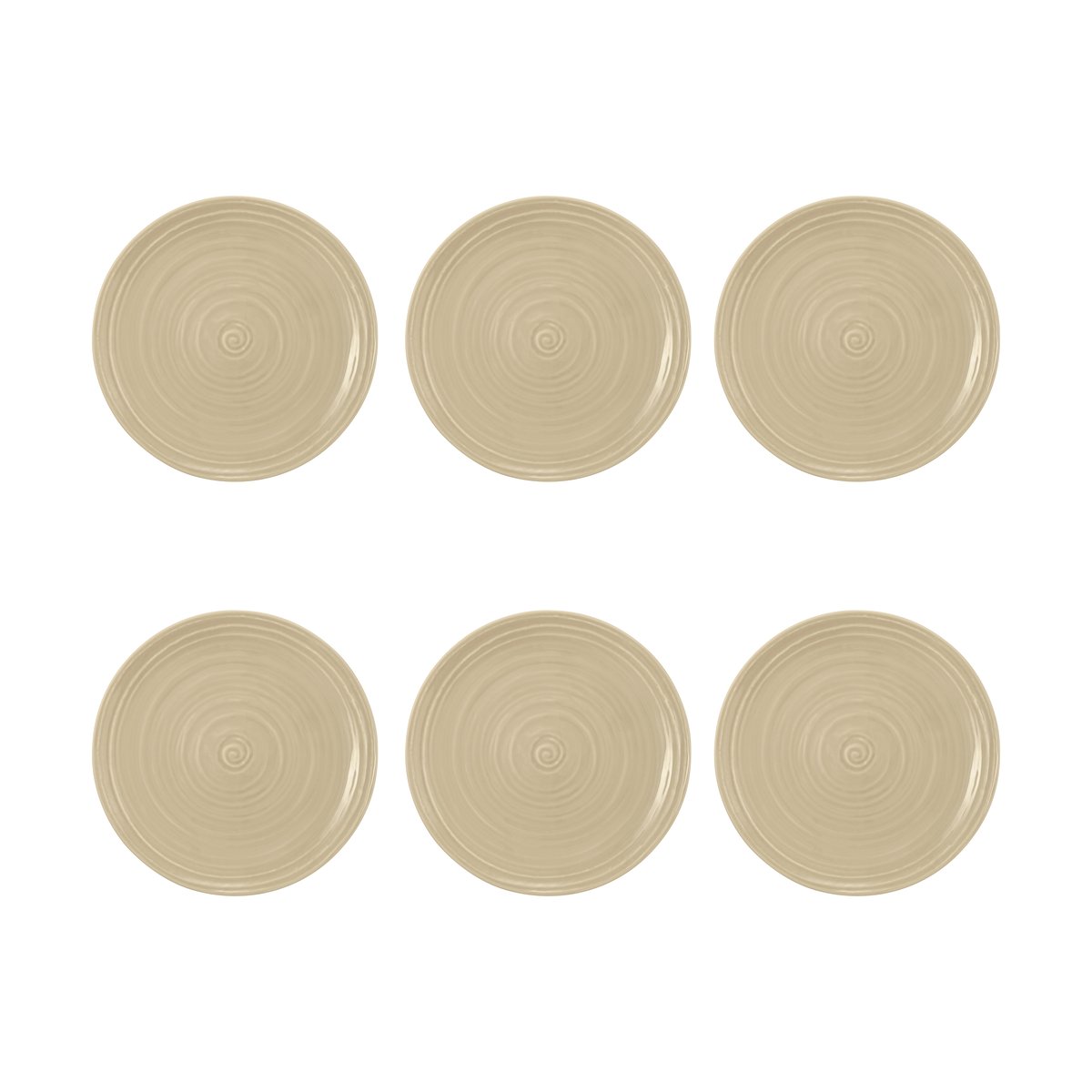 Seltmann Weiden Terra tallrik Ø17,7 cm 6-pack Sand Beige