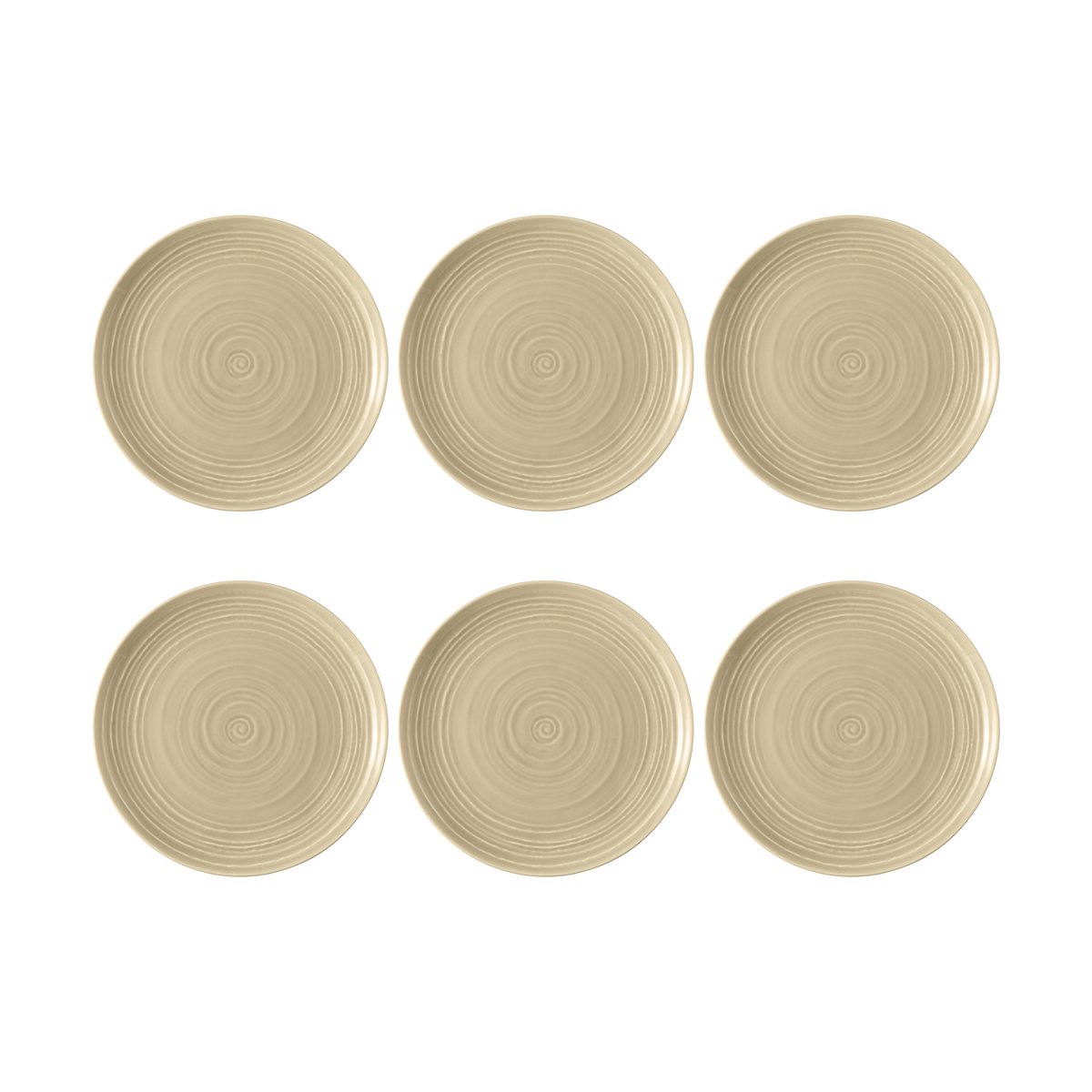 Seltmann Weiden Terra tallrik Ø22,7 cm 6-pack Sand Beige