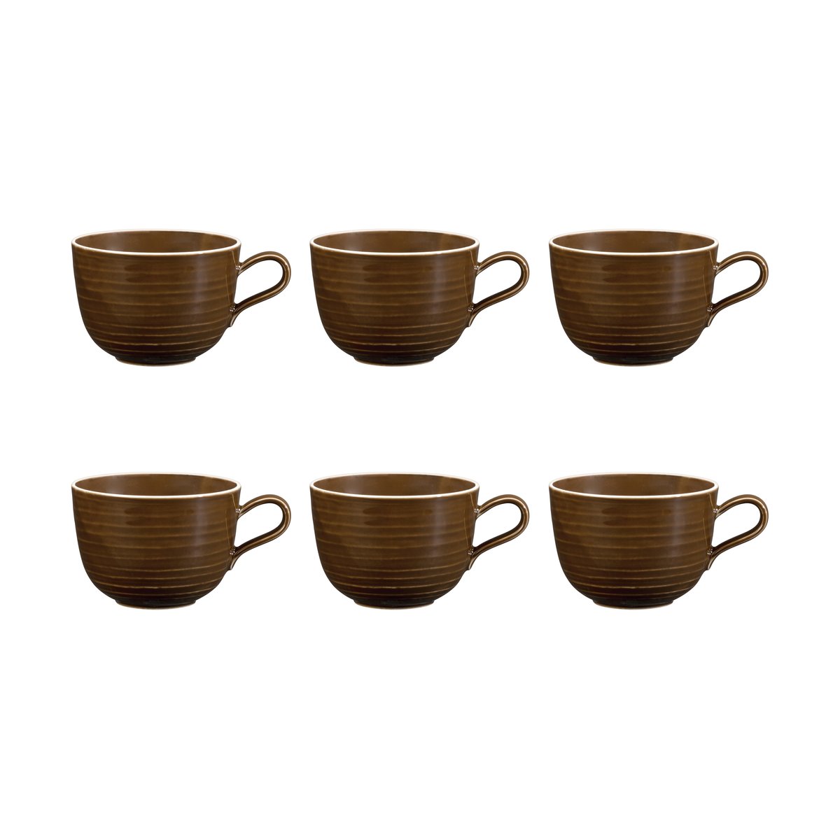 Seltmann Weiden Terra kopp 38 cl 6-pack Earth Brown