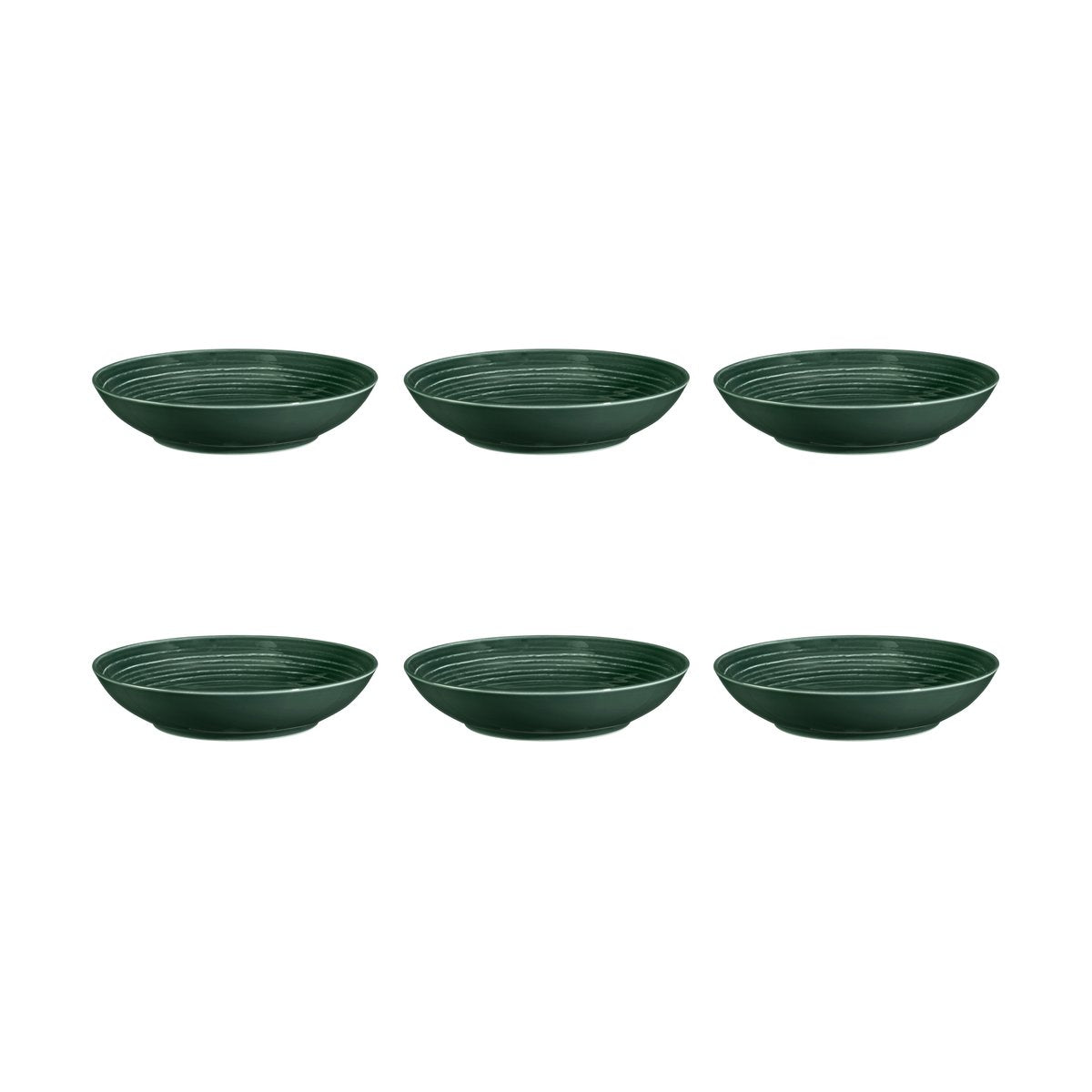 Seltmann Weiden Terra djup tallrik Ø21,2 cm 6-pack Moss Green