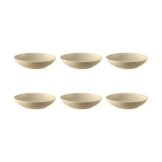 Seltmann Weiden Terra djup tallrik Ø21,2 cm 6-pack Sand Beige