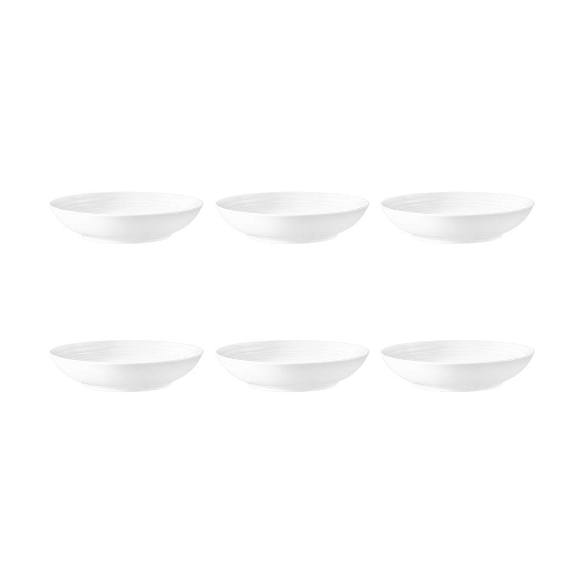 Seltmann Weiden Terra djup tallrik Ø21,2 cm 6-pack Vit