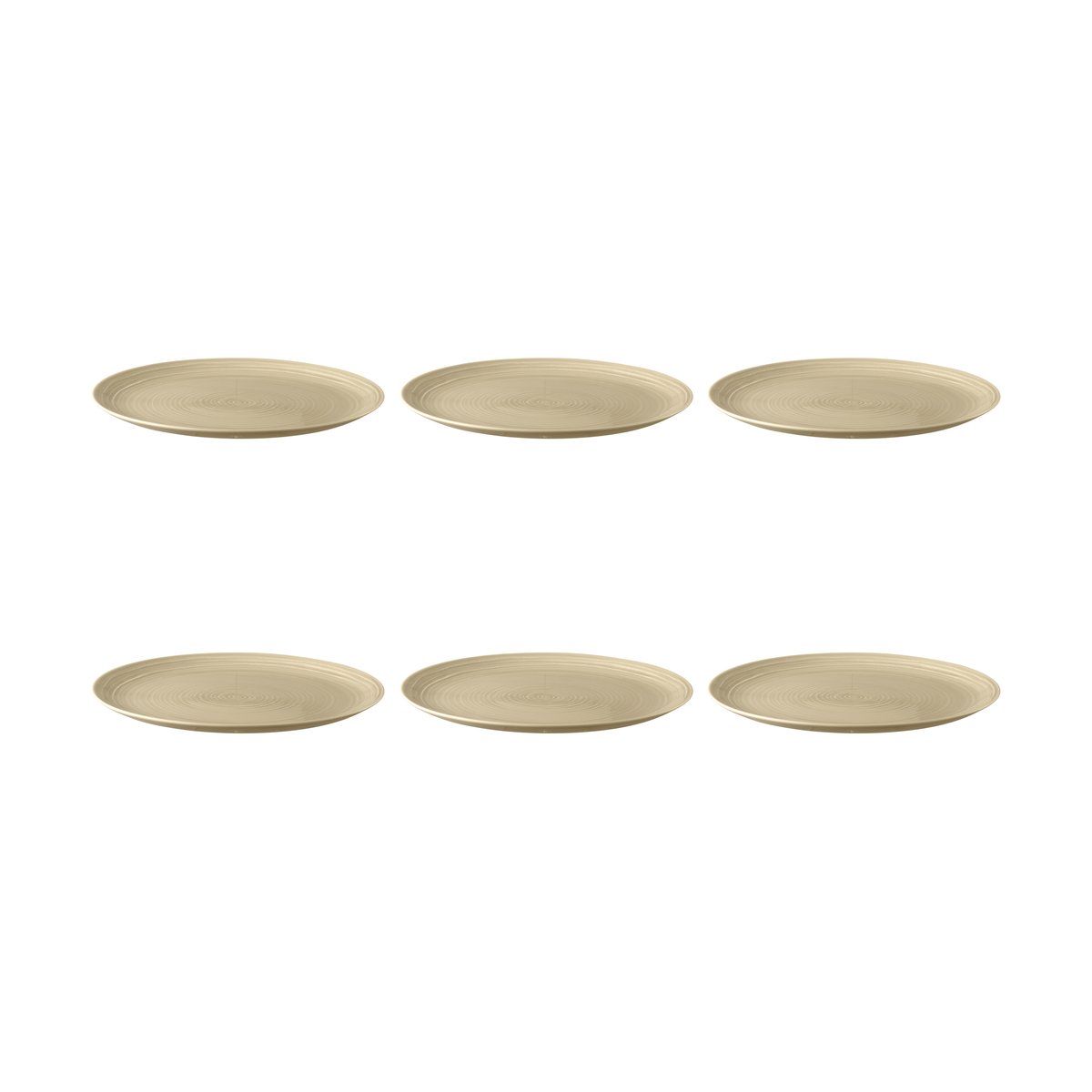 Seltmann Weiden Terra tallrik Ø27,8 cm 6-pack Sand Beige