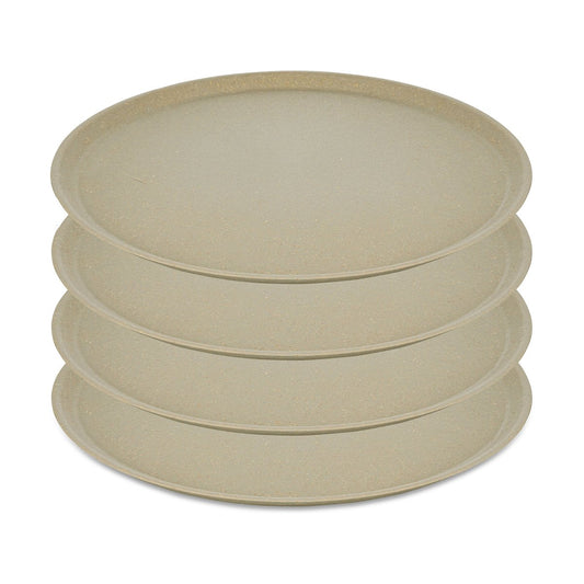 Koziol Connect tallrik Ø25,5 cm 4-pack Nature desert sand