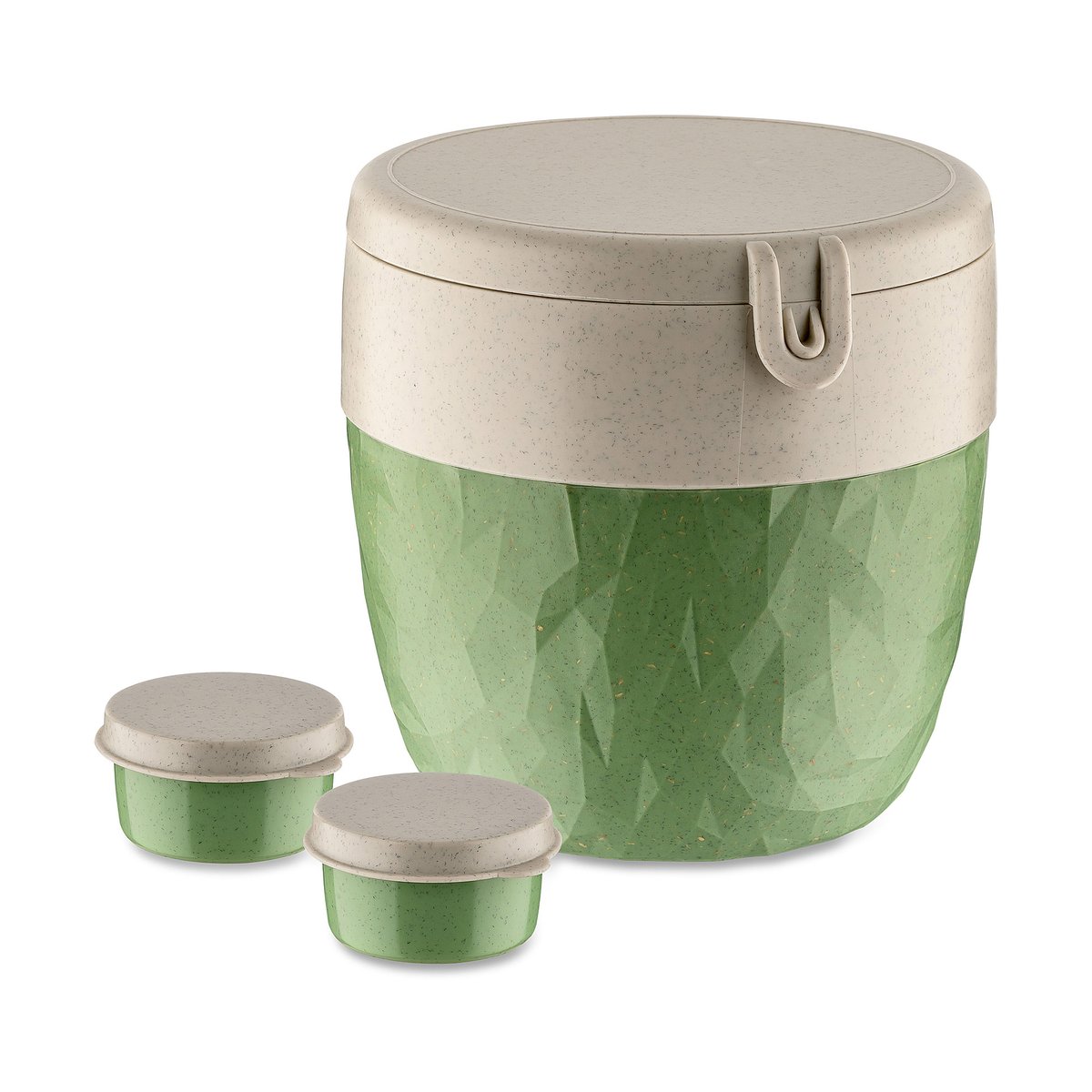 Koziol Bentobox lunchlåda L Nature leaf green