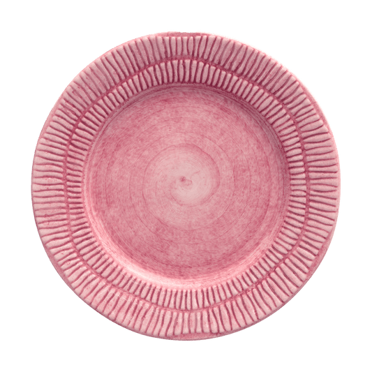 Mateus Stripes tallrik Ø21 cm Rosa