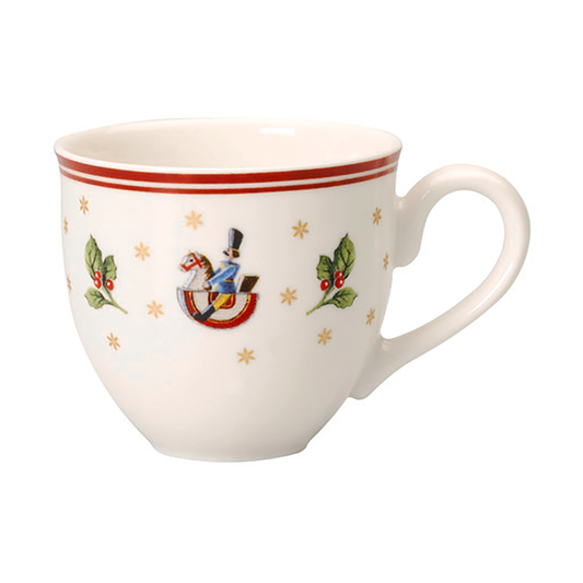 Villeroy & Boch Toy's Delight espressokopp 10 cl Vit-röd