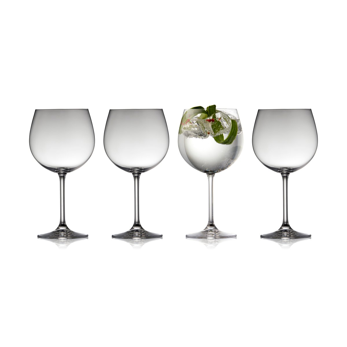 Lyngby Glas Juvel gin & tonicglas 57 cl 4-pack Kristall