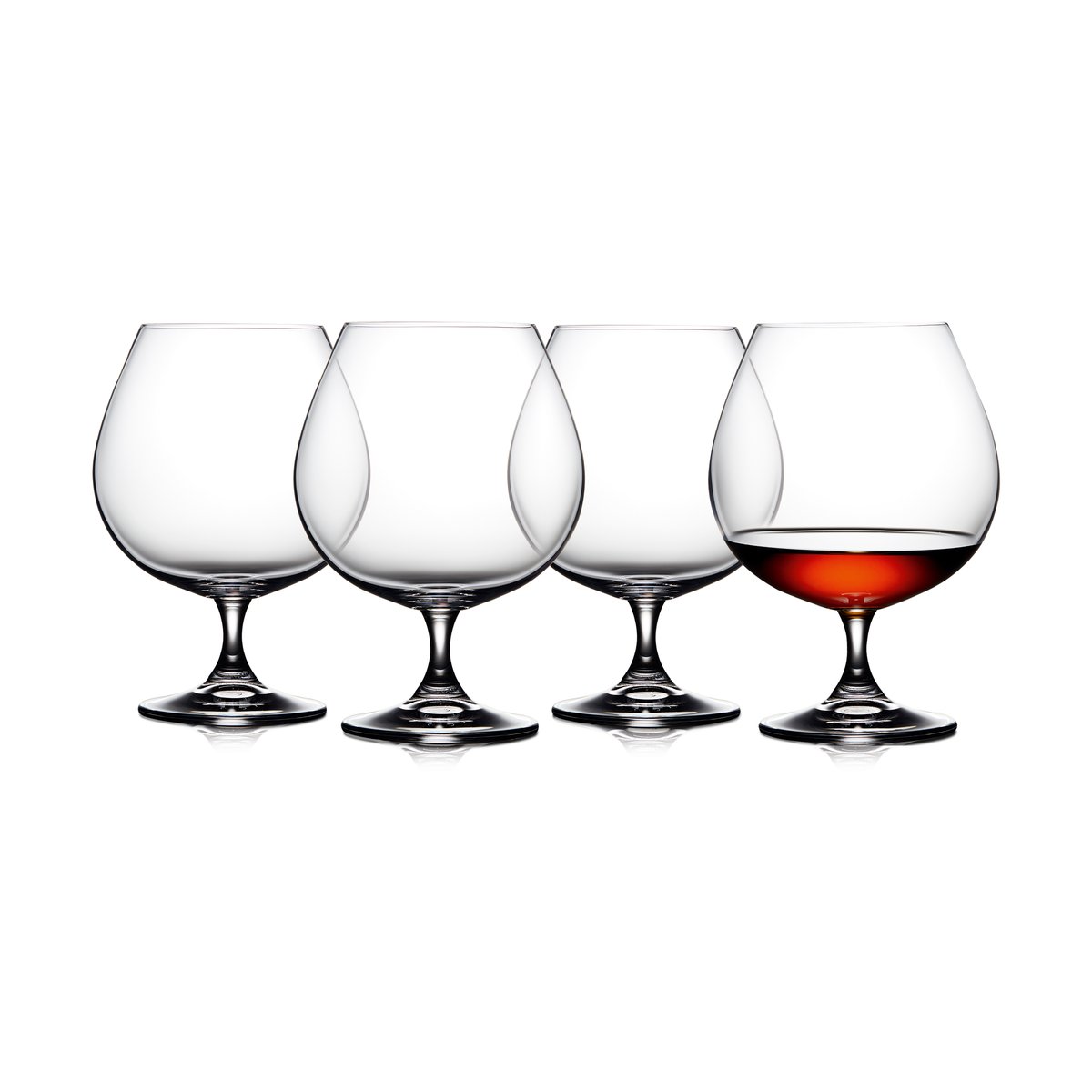 Lyngby Glas Juvel konjaksglas 69 cl 4-pack Kristall