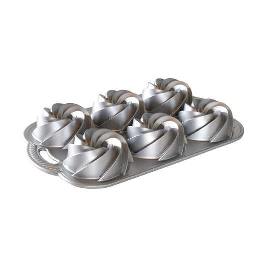 Nordic Ware Nordic Ware Heritage bundtlette bakform Silver