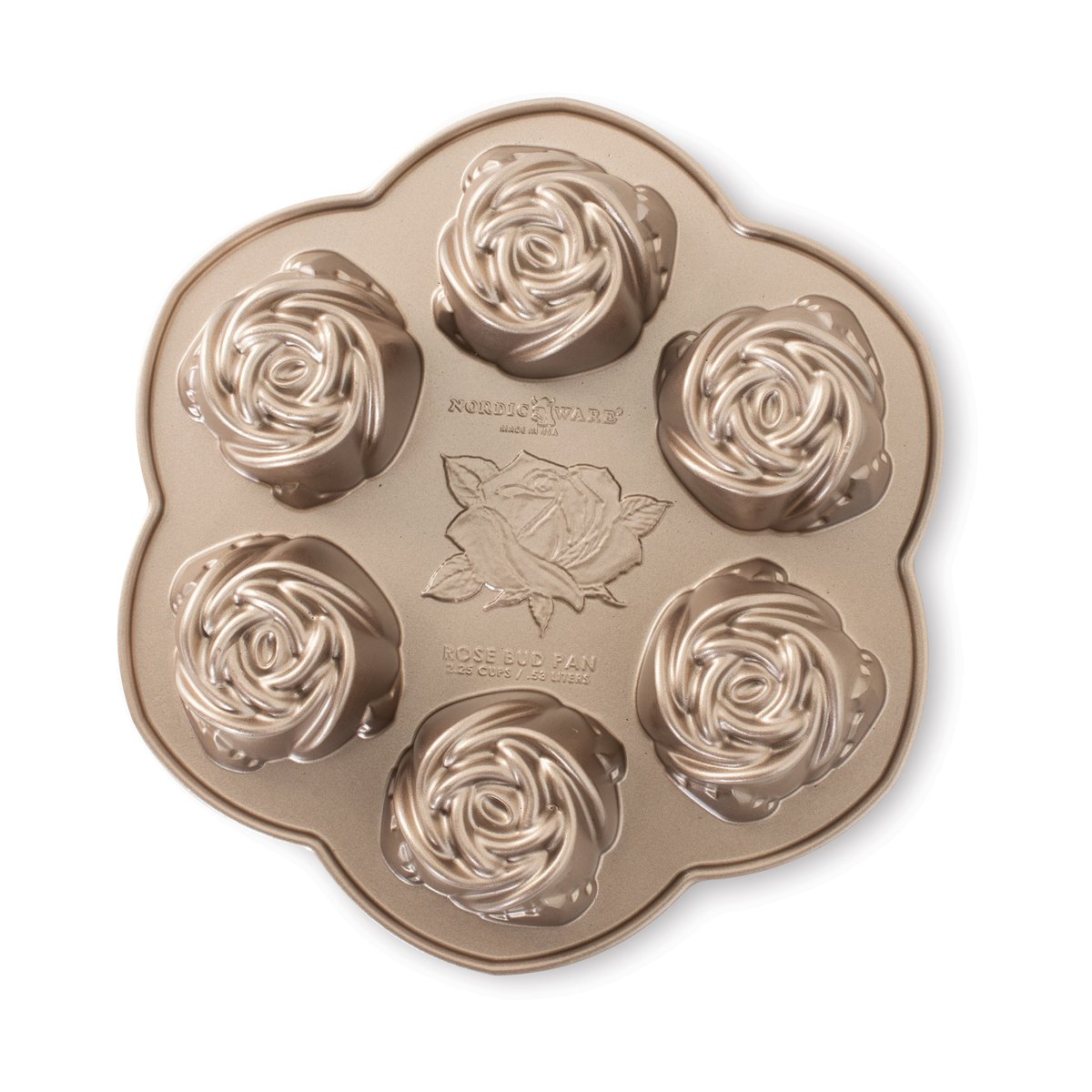 Nordic Ware Nordic Ware Rosebud bakform Toffee