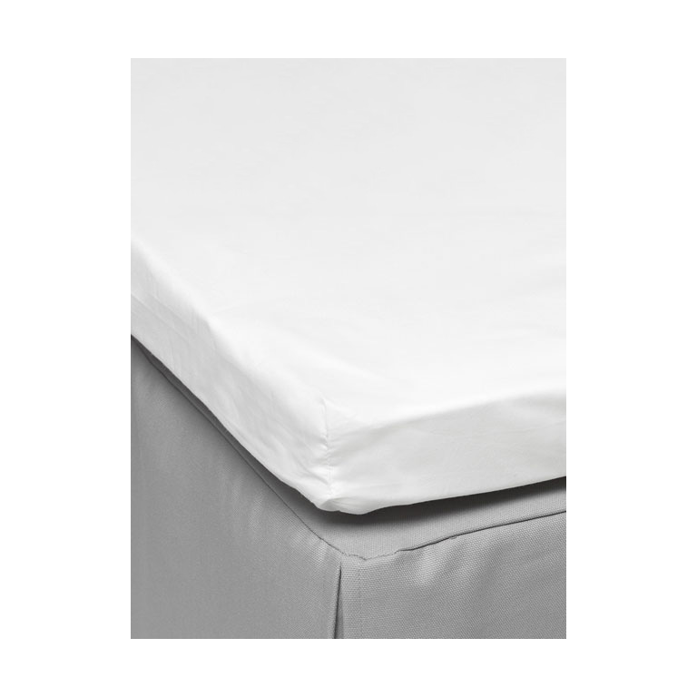 Mille Notti Pousada Percale Kuvertsytt Lakan EKO Vit, 90x200 cm