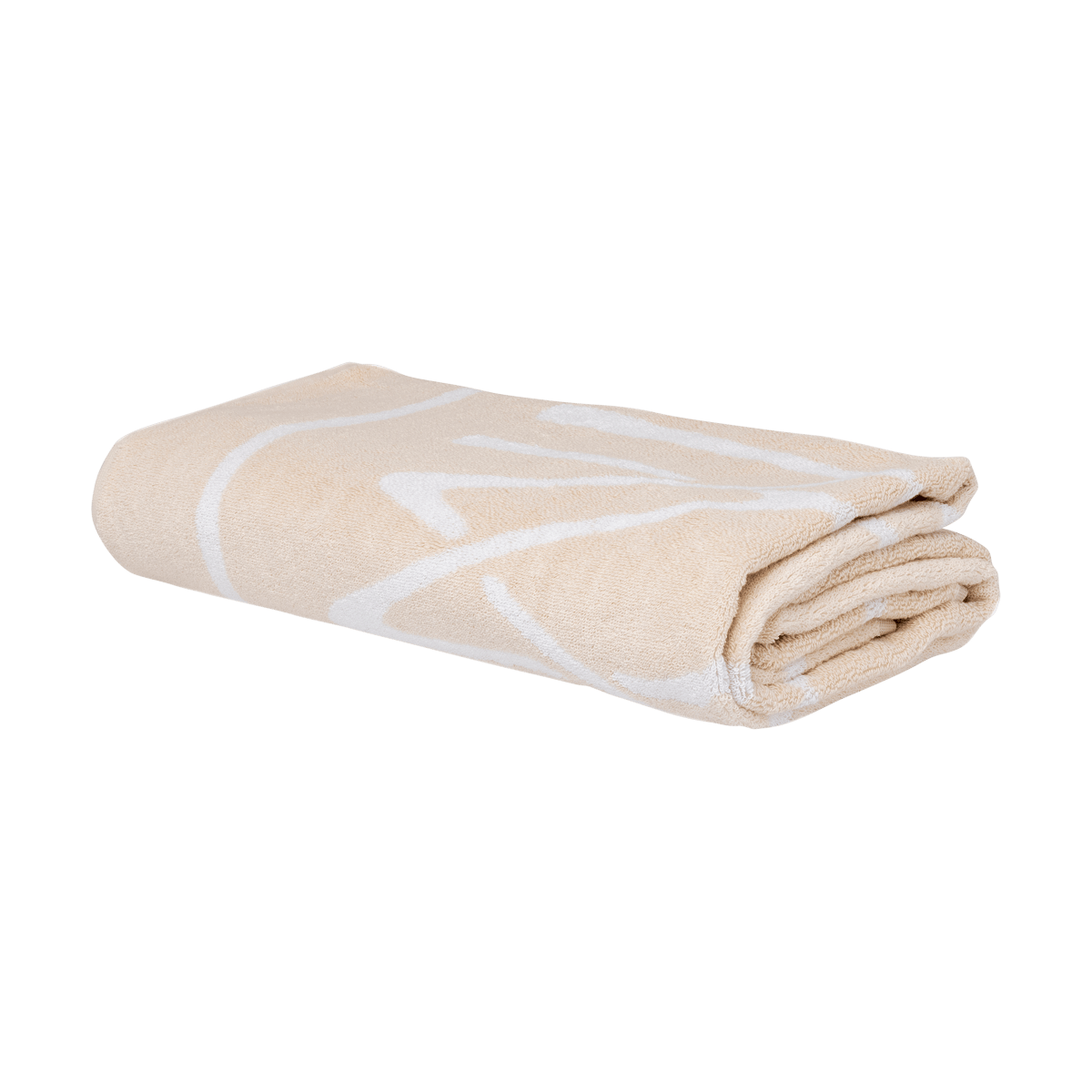 Mille Notti Elba Strandhandduk EKO Ivory-Vit, 86x180 cm