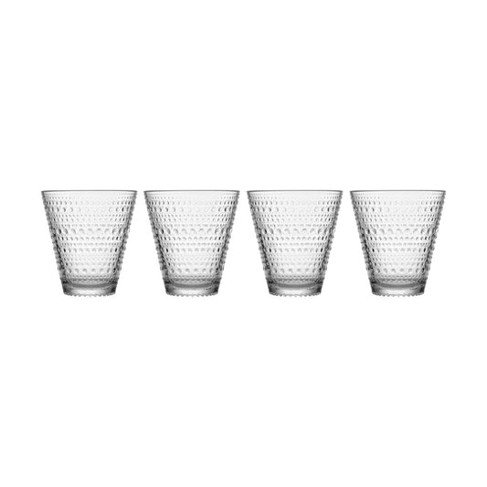 Iittala Kastehelmi glas 30 cl 4-pack Klar