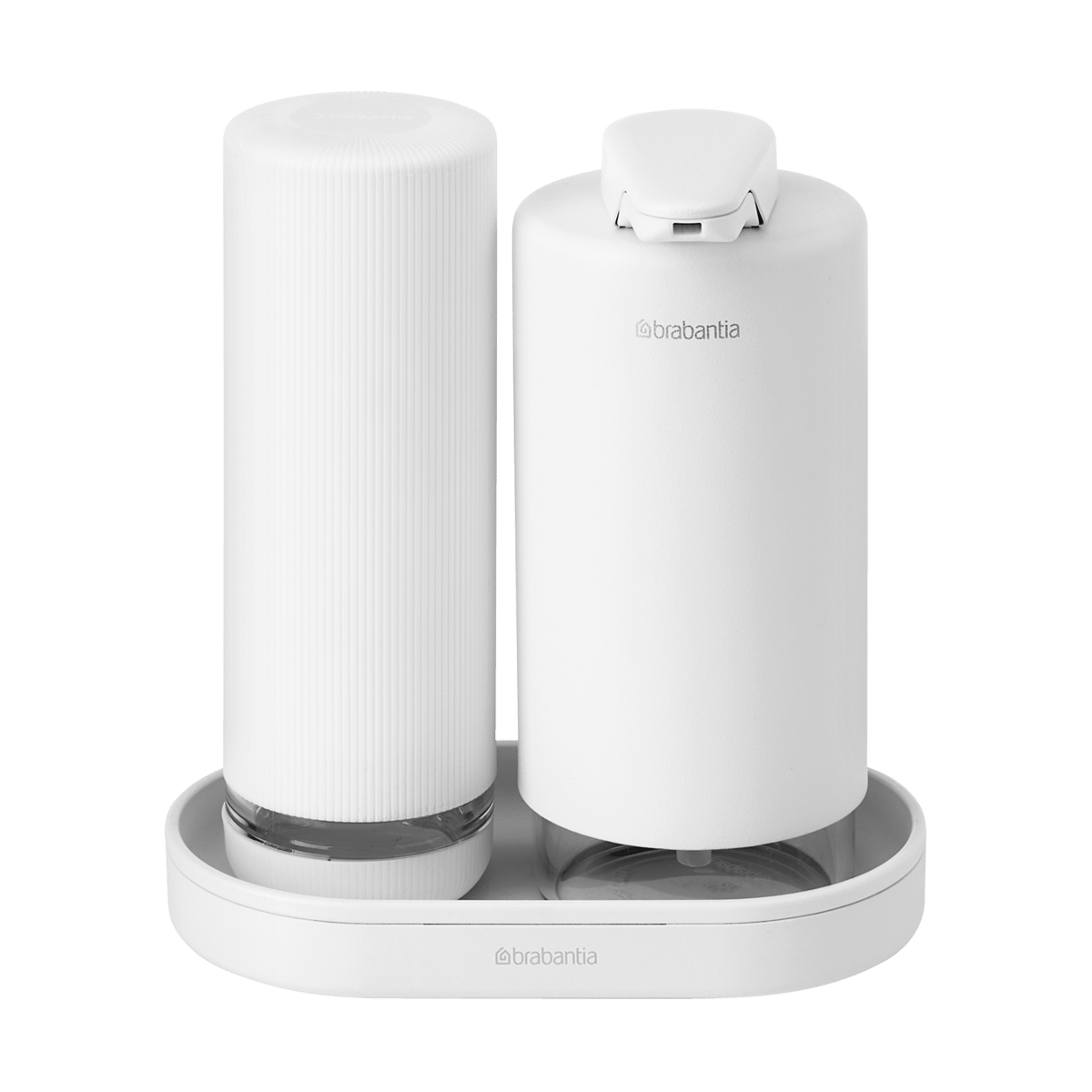 Brabantia SinkStyle tvålpump/diskmedelsdispenser set Mineral Fresh White