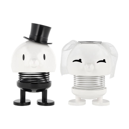 Hoptimist Hoptimist Bride & Groom figur 2 delar White