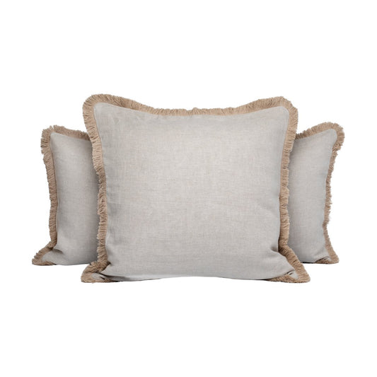 Mille Notti Pienza kuddfodral Beige, 50x50 cm