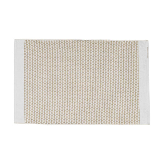 Mette Ditmer Grid badrumsmatta 50x80 cm Sand-off white