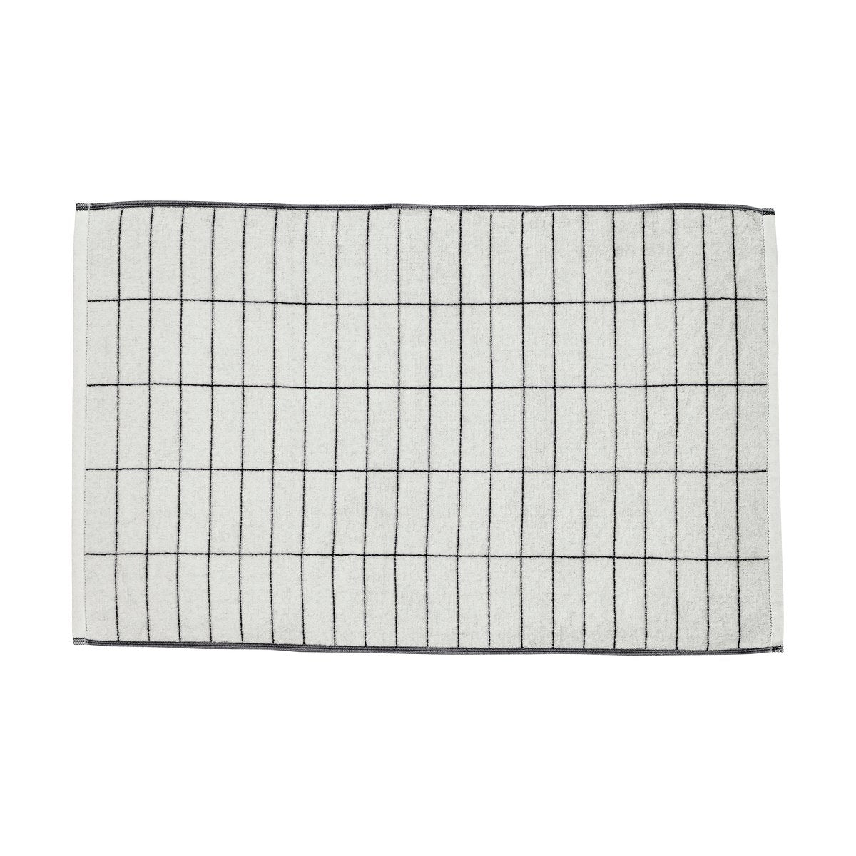 Mette Ditmer Tile Stone badrumsmatta 50x80 cm Svart-off white