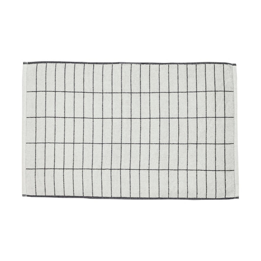 Mette Ditmer Tile Stone badrumsmatta 50x80 cm Svart-off white