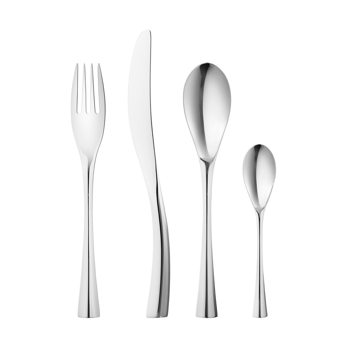 Georg Jensen Cobra bestickset rostfritt stål 4 delar