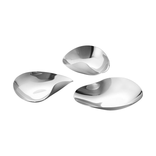 Georg Jensen Indulgence snacksskål 3 delar Rostfritt stål