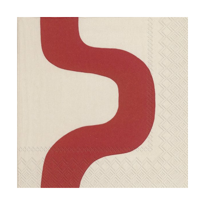 Marimekko Seireeni servett 33x33 cm 20-pack Red