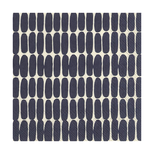 Marimekko Alku servett 33x33 cm 20-pack Linen-black