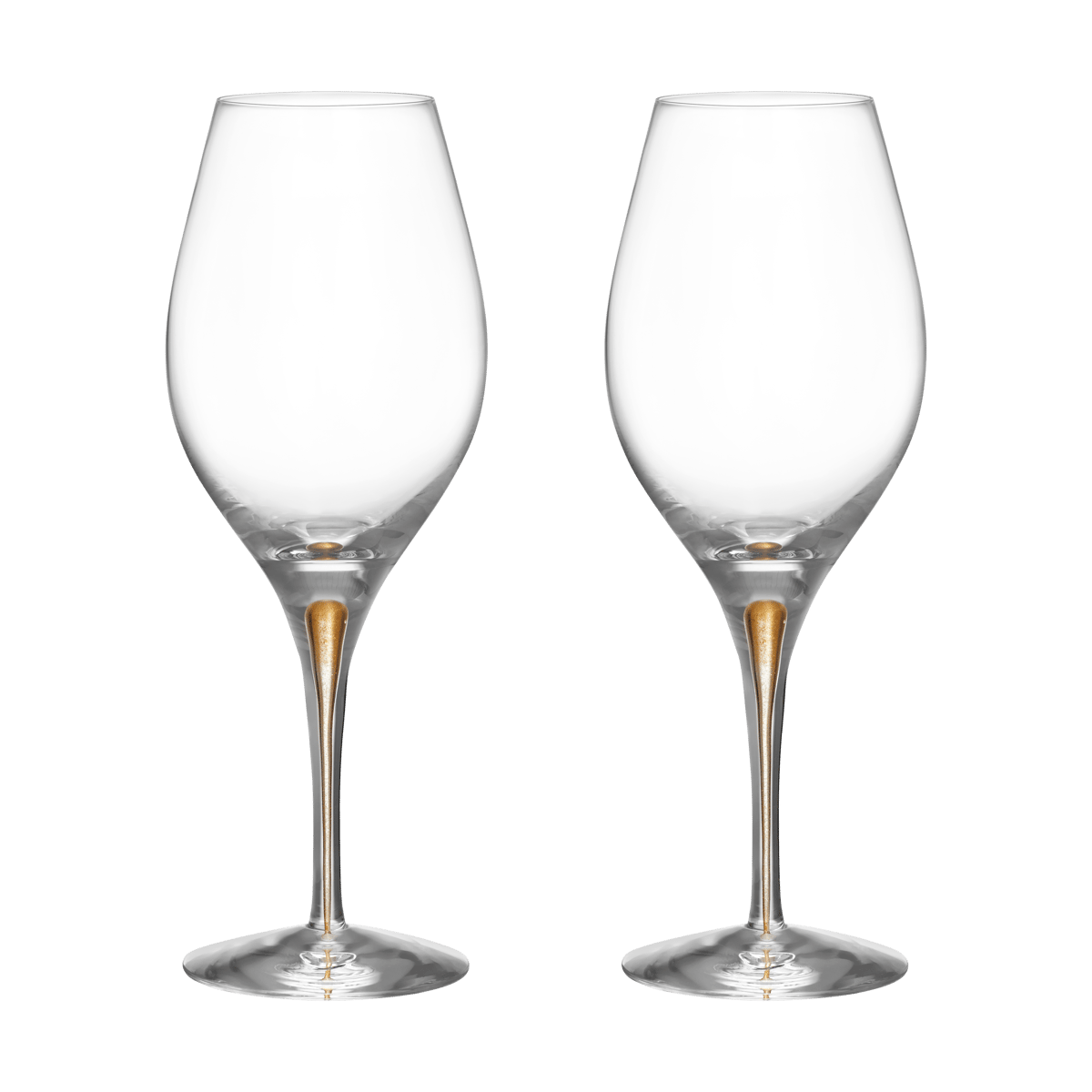 Orrefors Intermezzo Balance vinglas 44 cl 2-pack Guld