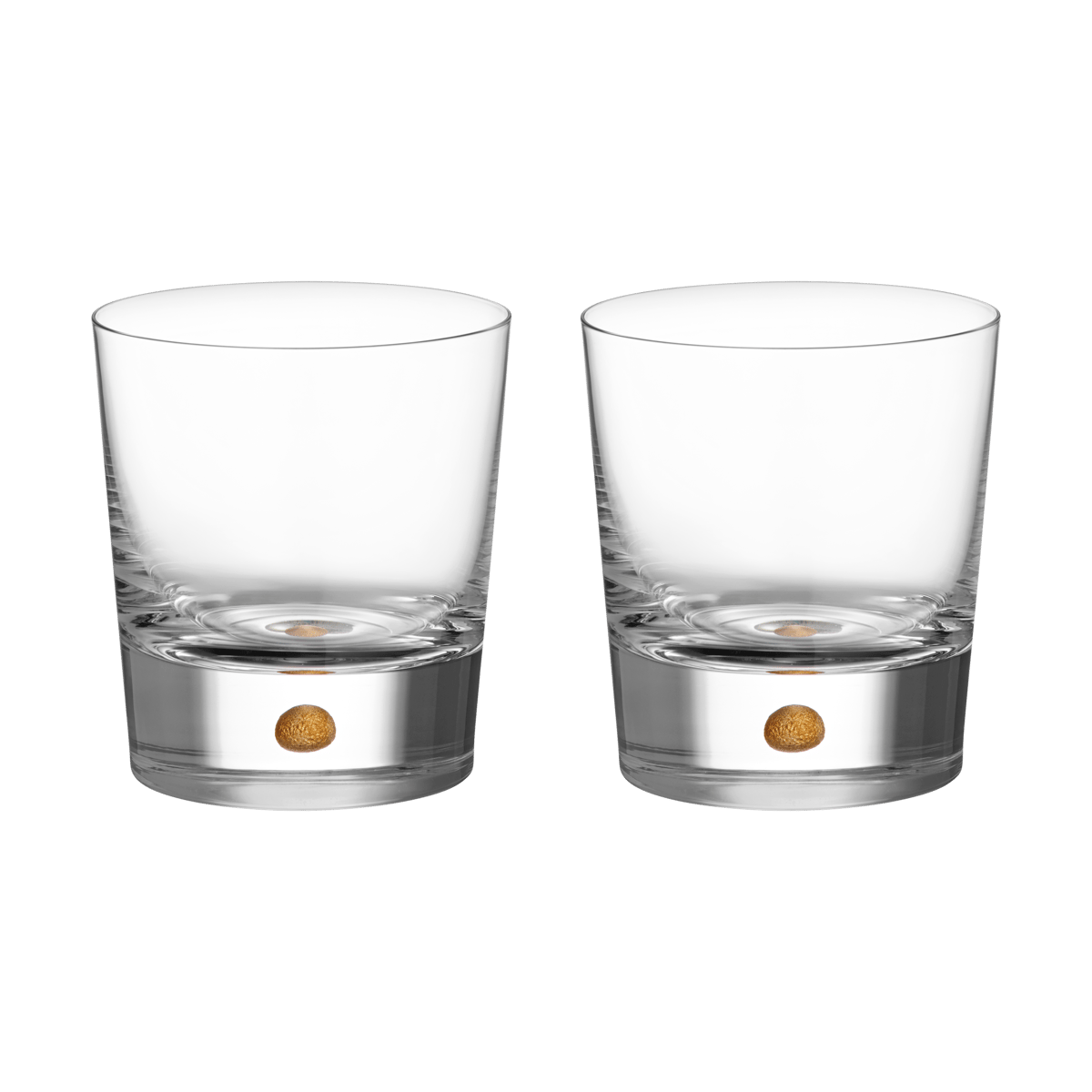 Orrefors Intermezzo double old fashioned 40 cl 2-pack Guld