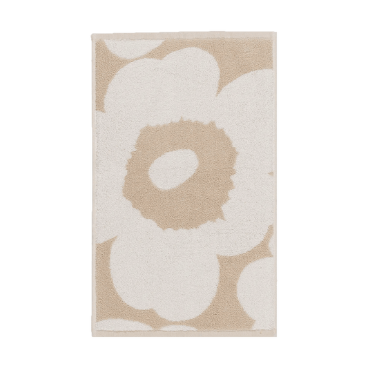 Marimekko Unikko gästhandduk 30x50 cm Beige-white