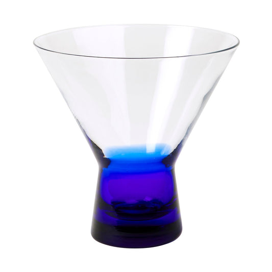 Broste Copenhagen Konus cocktailglas 10 cl Intense blue