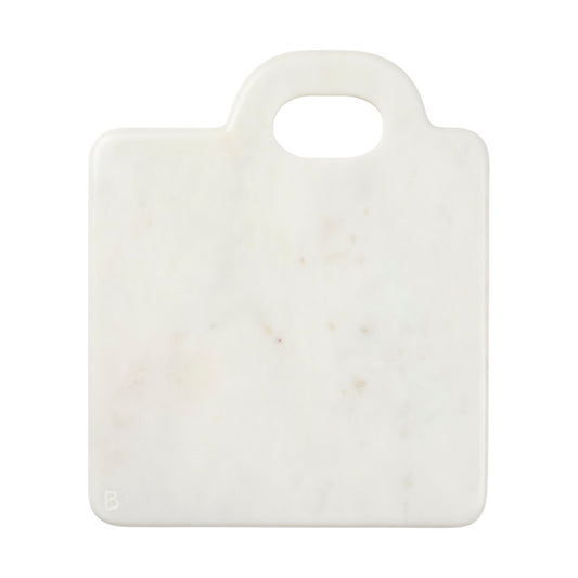 Broste Copenhagen Olina skärbräda 26x30 cm White marble