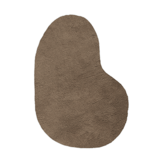 ferm LIVING Forma ullmatta 175x250 cm Ash Brown