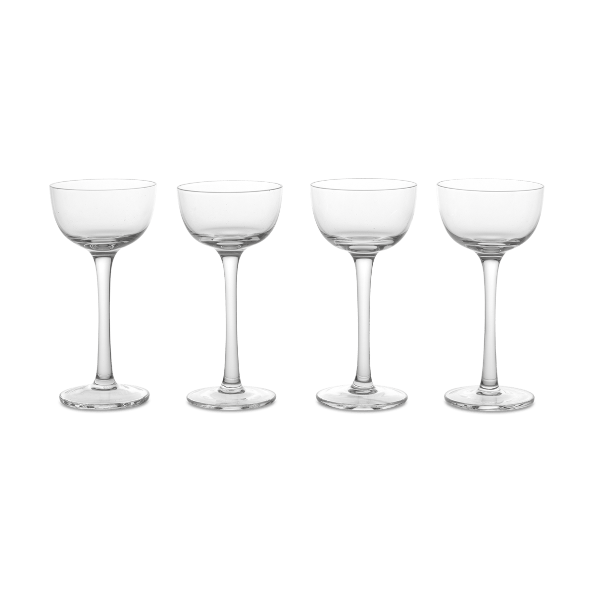 ferm LIVING Host likörglas 4-pack Clear