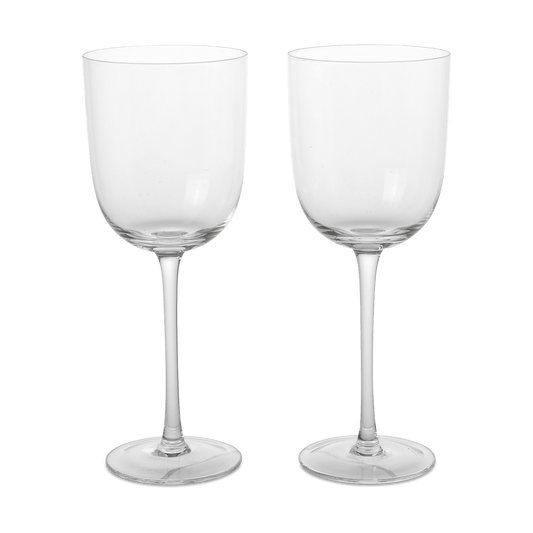 ferm LIVING Host vitvinsglas 30 cl 2-pack Clear